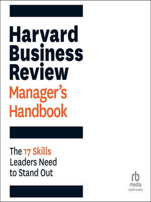 cover image of Harvard Business Review Manager's Handbook